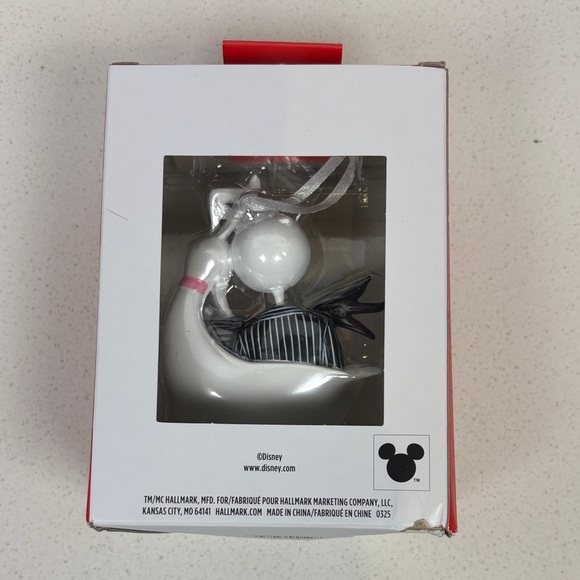 Hallmark Jack Skellington and Zero Christmas Holiday Ornament - Picture 2 of 3